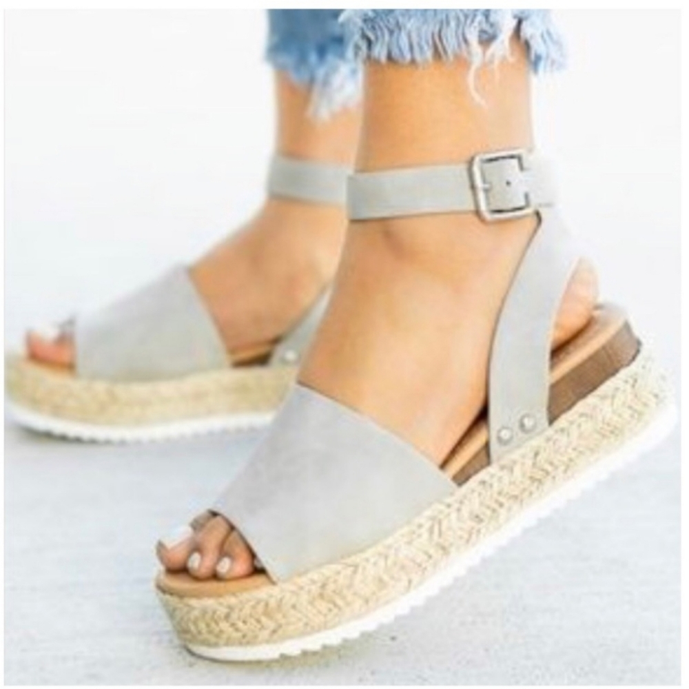 Vegan Suede Espadrille